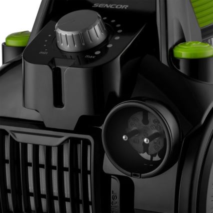 Sencor - Bezvreckový vysávač 2 l 700W/230V čierna/zelená