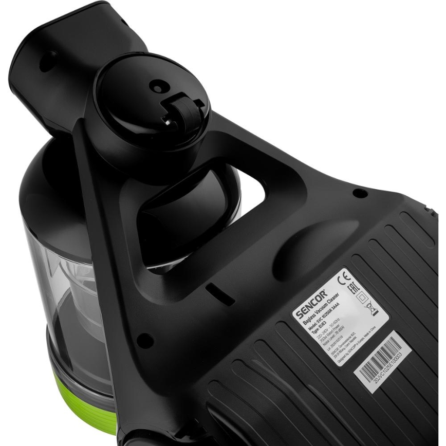 Sencor - Bezvreckový vysávač 2 l 700W/230V čierna/zelená