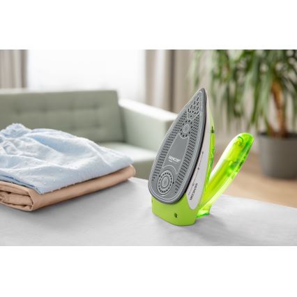 Sencor - Cestovná naparovacia žehlička 1100W/115V/230V zelená