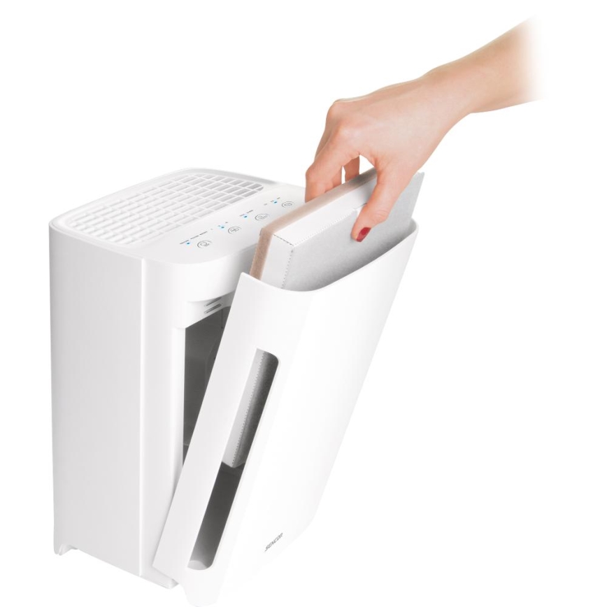 Sencor - Čistička vzduchu 60W/230V biela