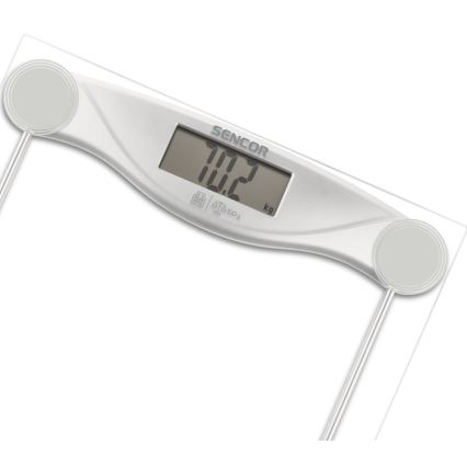 Sencor - Digitálna osobná váha s LCD displejom 1xCR2032