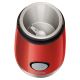 Sencor - Elektrický mlynček na zrnkovú kávu 60 g 150W/230V červená/chróm
