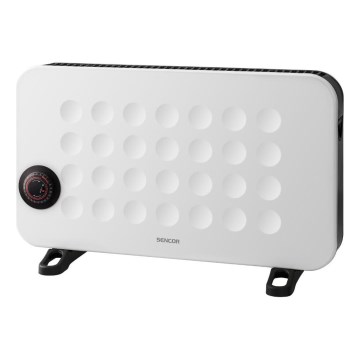 Sencor - Elektrický priamy ohrievač/konvektor 750/1250/2000W s termostatom