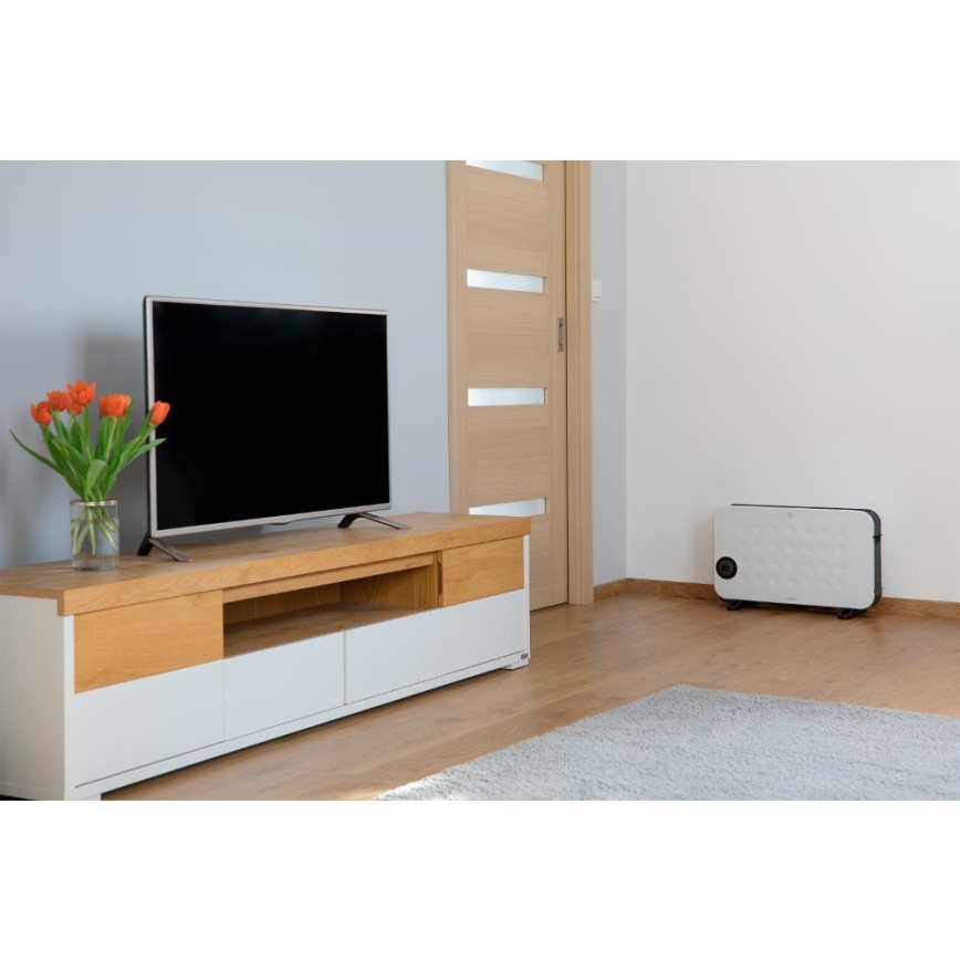 Sencor - Elektrický priamy ohrievač/konvektor 750/1250/2000W s termostatom