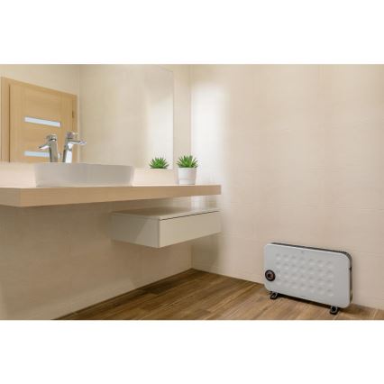 Sencor - Elektrický priamy ohrievač/konvektor 750/1250/2000W s termostatom