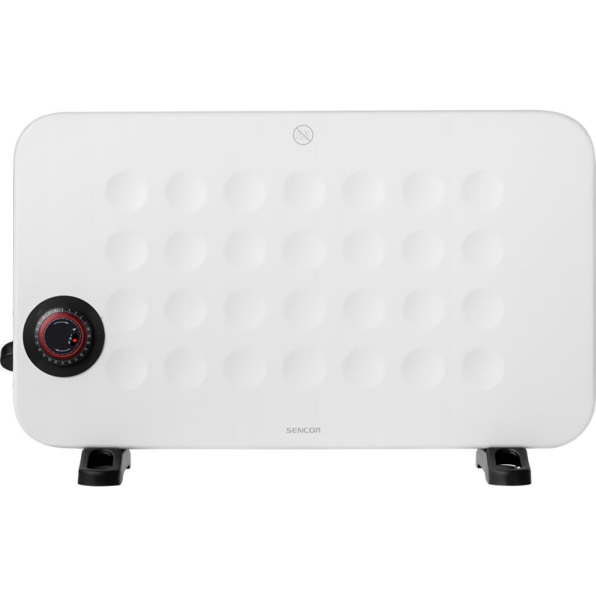 Sencor - Elektrický priamy ohrievač/konvektor 750/1250/2000W s termostatom