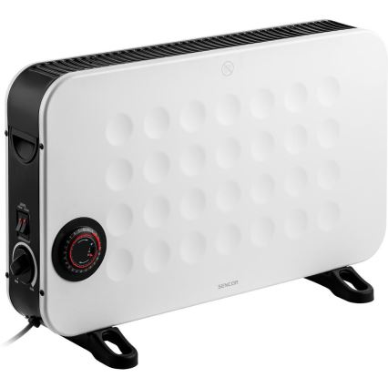 Sencor - Elektrický priamy ohrievač/konvektor 750/1250/2000W s termostatom