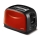 Sencor - Hriankovač s dvoma otvormi  850W/230V červená
