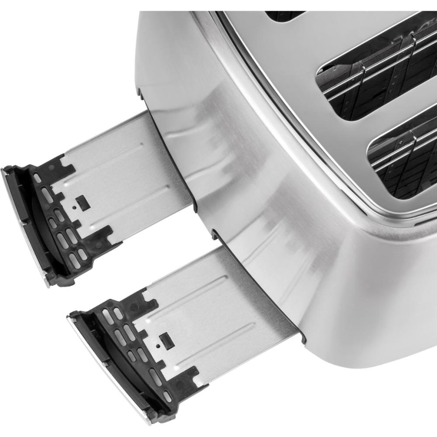 Sencor - Hriankovač so štyrmi otvormi 1600W/230V matný chróm