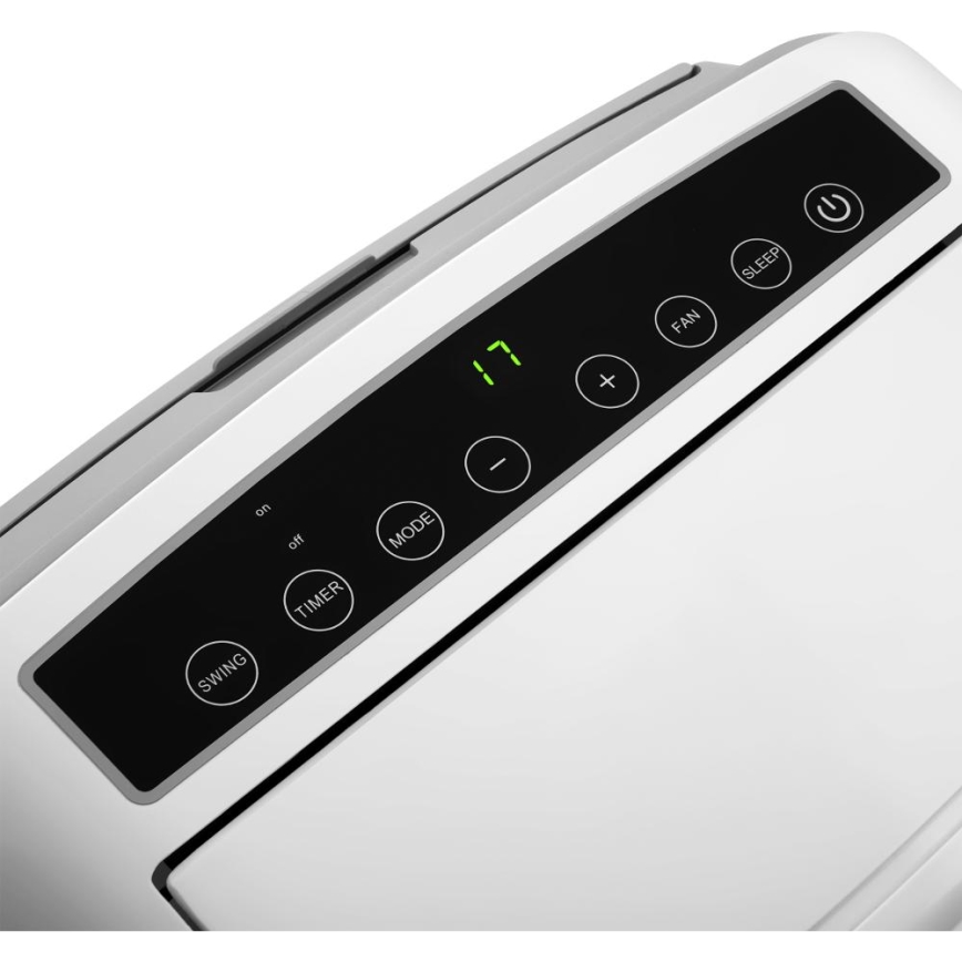 Sencor - Inteligentná mobilná klimatizácia 3v1 vrátane kompletného príslušenstva 1450W/230V 12000 BTU Wi-Fi biela + diaľkové ovládanie
