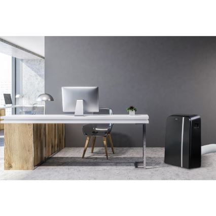 Sencor - Inteligentná mobilná klimatizácia 3v1 vrátane kompletného príslušenstva 1450W/230V 12000 BTU Wi-Fi čierna + diaľkové ovládanie