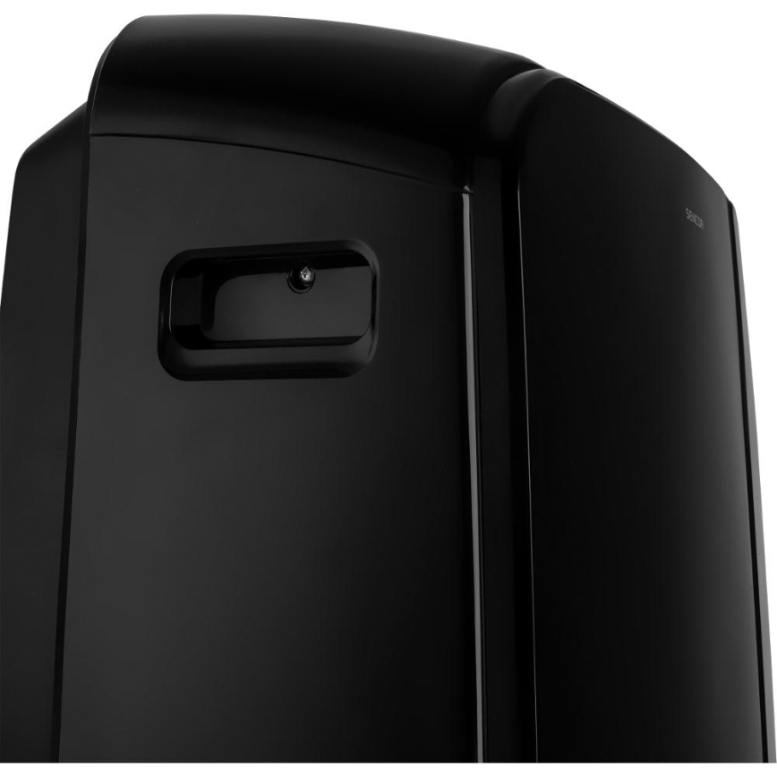 Sencor - Inteligentná mobilná klimatizácia 3v1 vrátane kompletného príslušenstva 1450W/230V 12000 BTU Wi-Fi čierna + diaľkové ovládanie