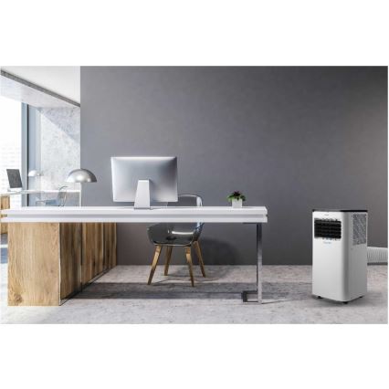 Sencor - Inteligentná mobilná klimatizácia 3v1 vrátane kompletného príslušenstva 805W/230V 8000 BTU Wi-Fi + diaľkové ovládanie