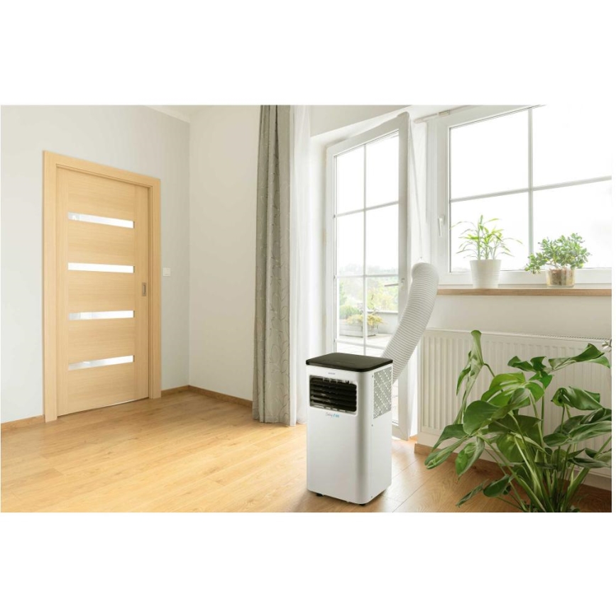 Sencor - Inteligentná mobilná klimatizácia 3v1 vrátane kompletného príslušenstva 805W/230V 8000 BTU Wi-Fi + diaľkové ovládanie