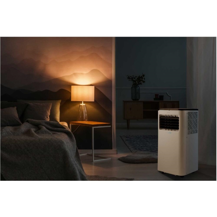Sencor - Inteligentná mobilná klimatizácia 3v1 vrátane kompletného príslušenstva 805W/230V 8000 BTU Wi-Fi + diaľkové ovládanie