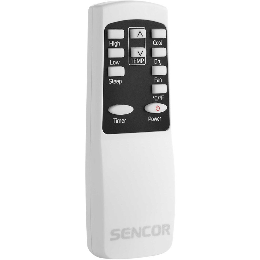 Sencor - Inteligentná mobilná klimatizácia 3v1 vrátane kompletného príslušenstva 805W/230V 8000 BTU Wi-Fi + diaľkové ovládanie