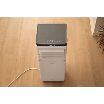 Sencor - Inteligentná mobilná klimatizácia 3v1 vrátane kompletného príslušenstva 815W/230V 8000 BTU Wi-Fi biela + diaľkové ovládanie
