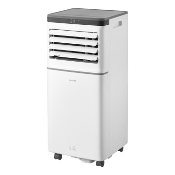 Sencor - Inteligentná mobilná klimatizácia 3v1 vrátane kompletného príslušenstva 815W/230V 8000 BTU Wi-Fi biela + diaľkové ovládanie