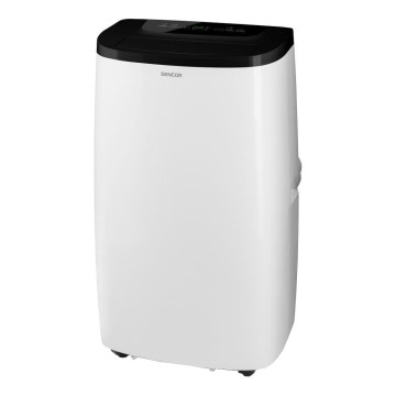 Sencor - Inteligentná mobilná klimatizácia 4 v 1 vrátane kompletného príslušenstva 1700 W/230 V 12 000 BTU Wi-Fi biela + diaľkové ovládanie