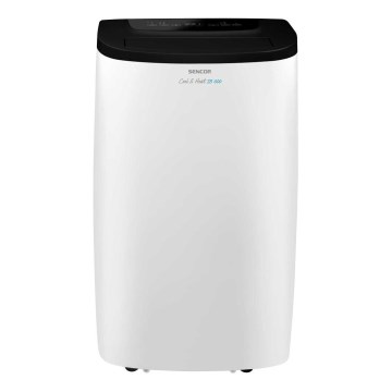Sencor - Inteligentná mobilná klimatizácia 4 v 1 vrátane kompletného príslušenstva 1750 W/230 V 18 000 BTU Wi-Fi biela + diaľkové ovládanie