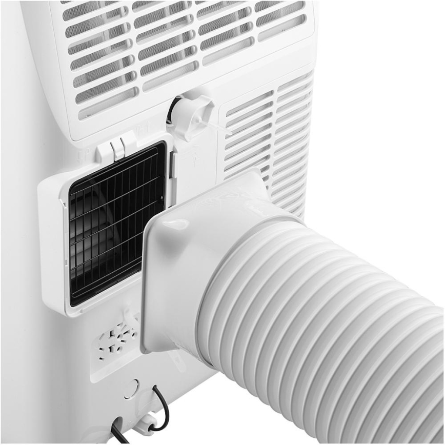 Sencor - Inteligentná prenosná klimatizácia 5 v 1 vrátane kompletného príslušenstva 733W/230V 9000 BTU Wi-Fi biela + diaľkové ovládanie
