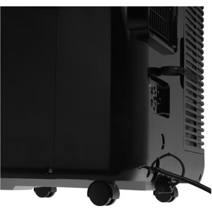 Sencor - Inteligentná mobilná klimatizácia vrátane kompletného príslušenstva 900W/230V 9000 BTU Wi-Fi čierna + diaľkové ovládanie