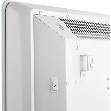 Sencor - Inteligentný elektrický priamotop/konvektor 1200/2400W/230V IP24 Wi-Fi biela