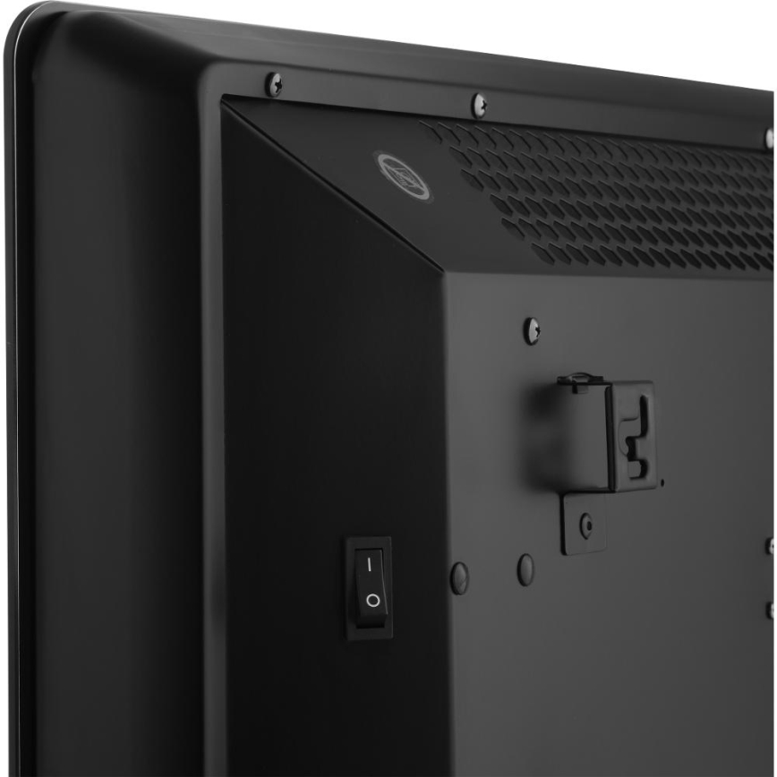 Sencor - Inteligentný elektrický priamotop/konvektor 1200/2400W/230V IP24 Wi-Fi čierny