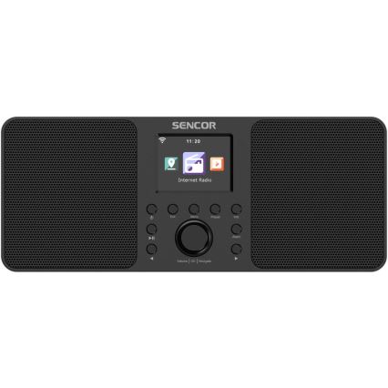 Sencor - Internetové rádio 20W/5V Wi-Fi + diaľkové ovládanie
