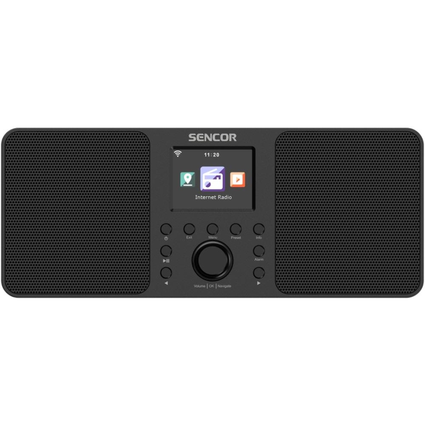 Sencor - Internetové rádio 20W/5V Wi-Fi + diaľkové ovládanie