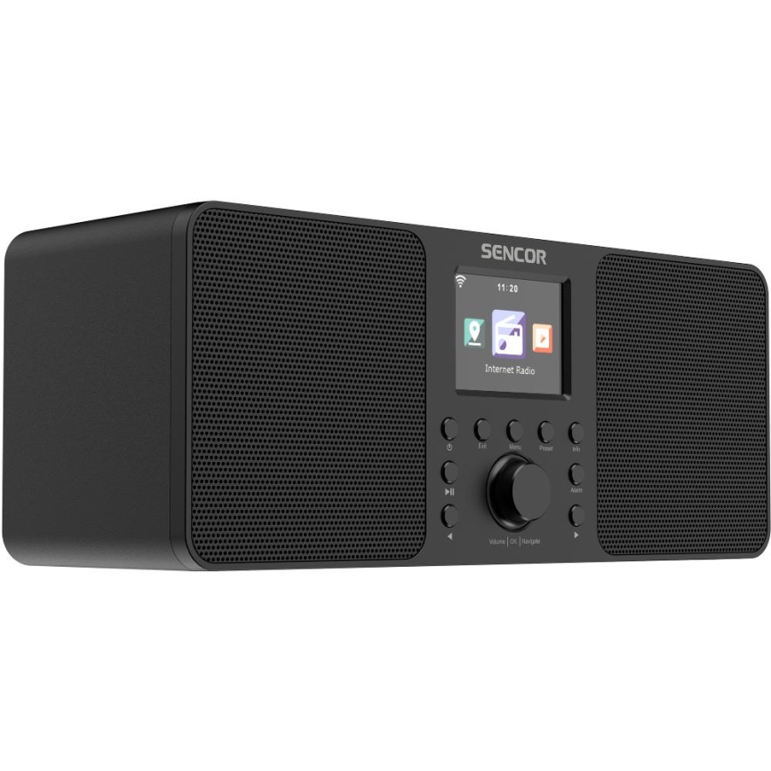 Sencor - Internetové rádio 20W/5V Wi-Fi + diaľkové ovládanie