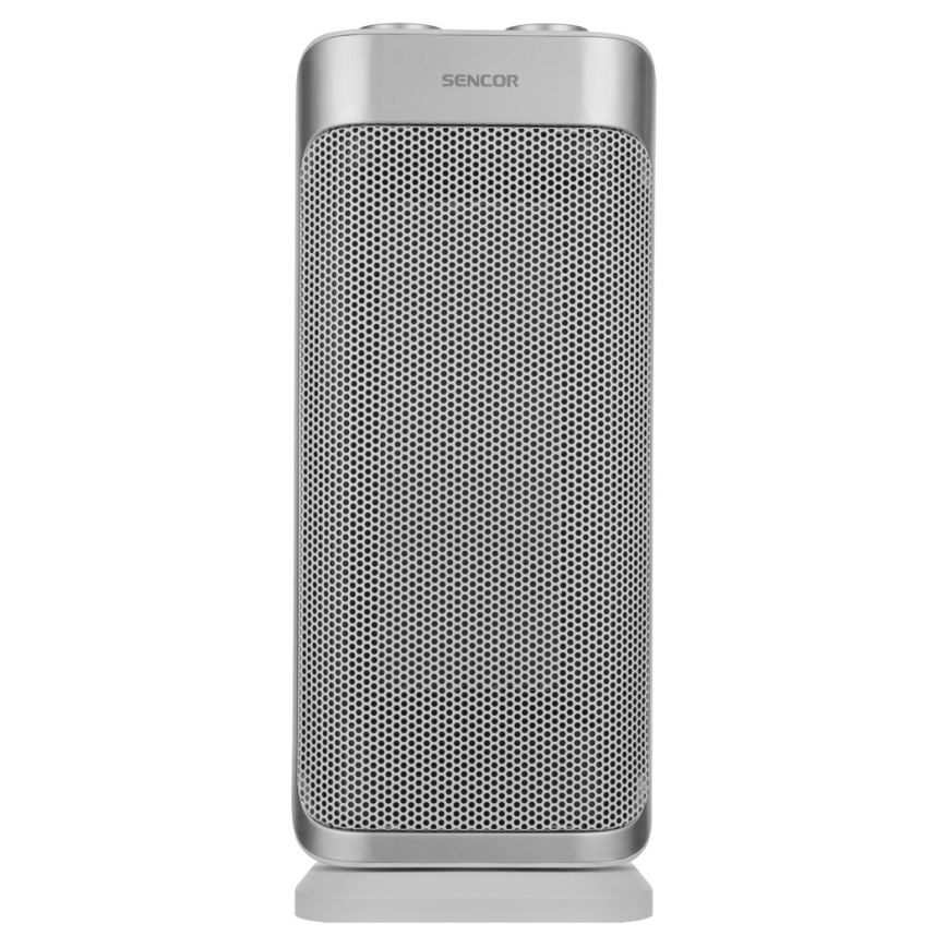 Sencor - Keramický ventilátor s vykurovacím telesom a termostatom 1000/2000W/230V