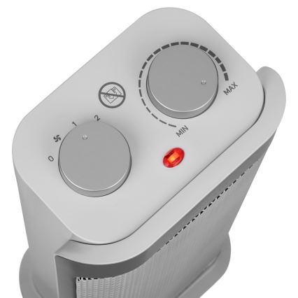 Sencor - Keramický ventilátor s vykurovacím telesom a termostatom 1000/2000W/230V