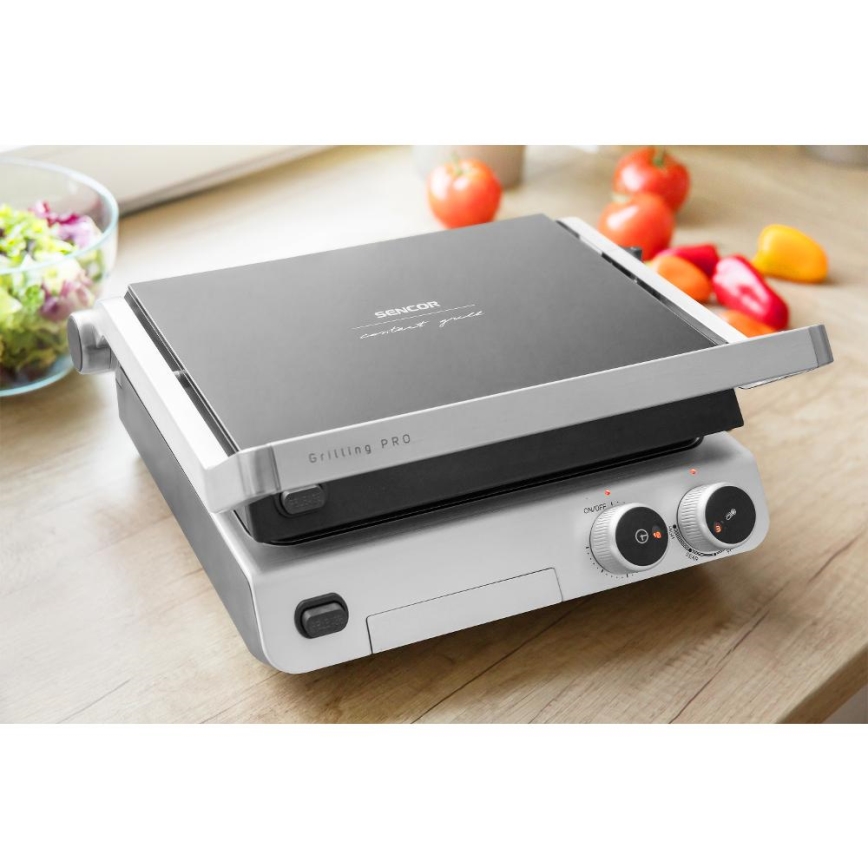 Sencor - Kontaktný gril 2000W/230V