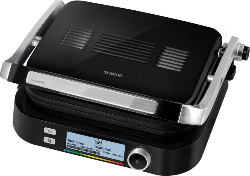 Sencor - Kontaktný gril 2100W/230V čierna