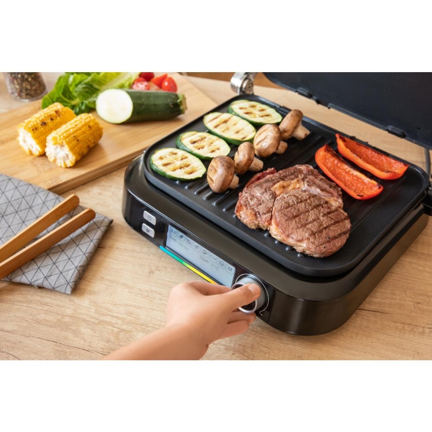 Sencor - Kontaktný gril 2100W/230V čierna