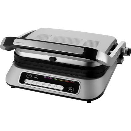 Sencor - Kontaktný gril 2100W/230V matný chróm