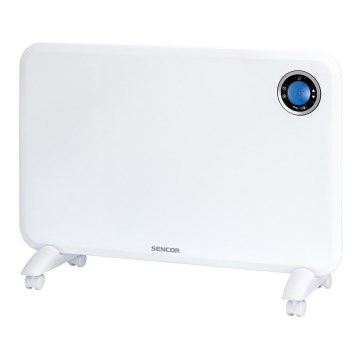 Sencor - Konvekčný ohrievač s LCD displejom a termostatom 750W/1500W/230V IP24