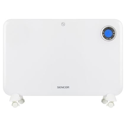 Sencor - Konvekčný ohrievač s LCD displejom a termostatom 750W/1500W/230V IP24