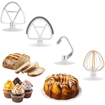 Sencor - Kuchynský robot s nerezovou miskou 1000W/230V čierny