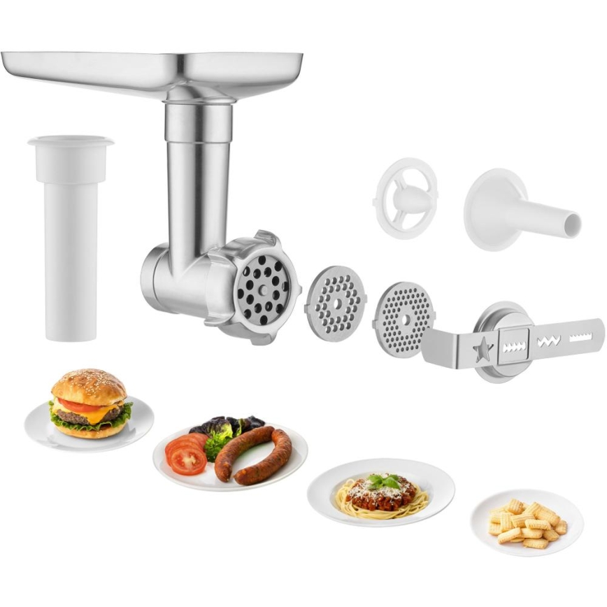 Sencor - Kuchynský robot s nerezovou miskou 1000W/230V čierny