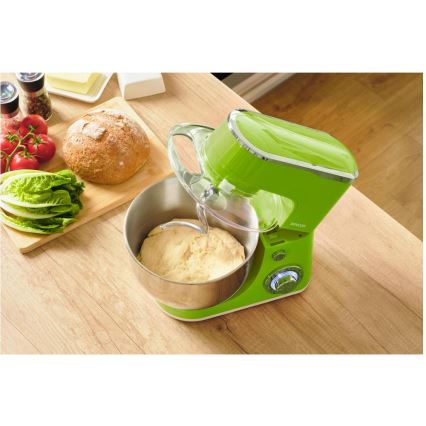 Sencor - Kuchynský robot s nerezovou miskou 1300W/230V zelený
