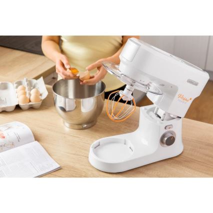 Sencor - Kuchynský robot s nerezovou misou 1000W/230V biela