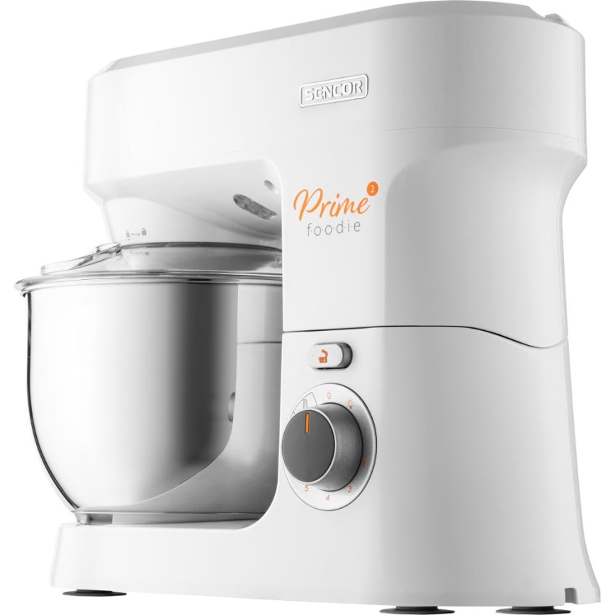 Sencor - Kuchynský robot s nerezovou misou 1000W/230V biela