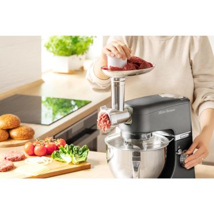 Sencor - Kuchynský robot s nerezovou misou 1000W/230V šedá
