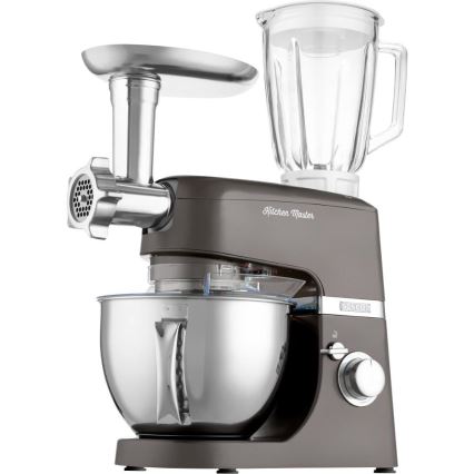 Sencor - Kuchynský robot s nerezovou misou 1000W/230V šedá