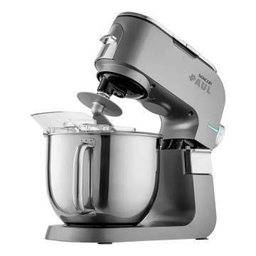 Sencor - Kuchynský robot s nerezovou misou 1700W/230V matný chróm