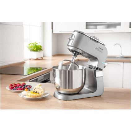 Sencor - Kuchynský robot s nerezovou misou 1700W/230V matný chróm