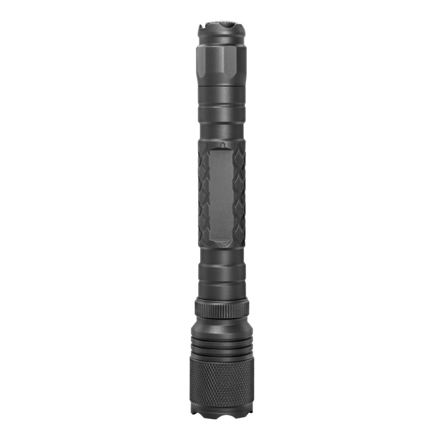 Sencor - LED Hliníková baterka LED/5W/2xAA IP44 čierna