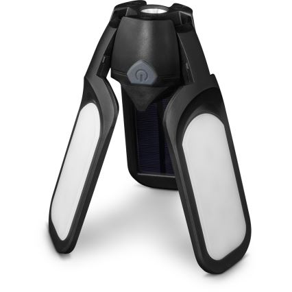 Sencor - nabíjateľná kempingová LED svietilka so solárnym panelom LED/3W/1600 mAh IPX4